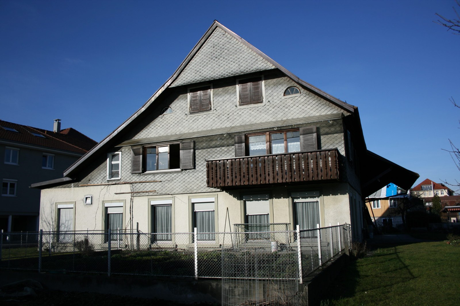 Haus Baur Lustenau, vor der Sanierung, CR Vincent Baur · Marcel Hagen, Studio 22