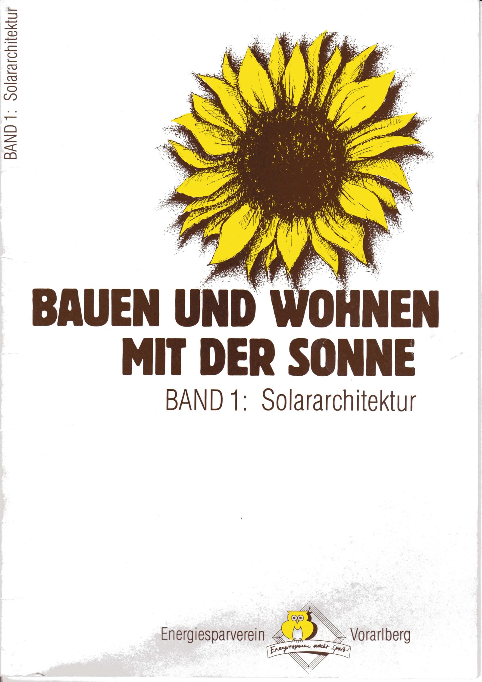 Bauen und Wohnen mit der Sonne Band 1 1988 Cover