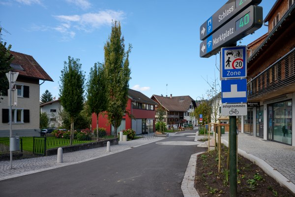 Begegnungszone Kreuzstraße Wolfurt