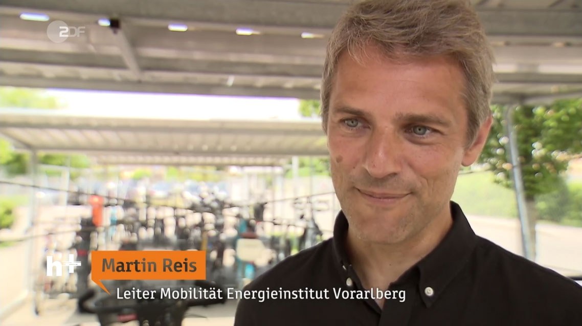 Unser Mobilitätsexperte Martin Reis in der ZDF-Nachrichtensendung heute+.