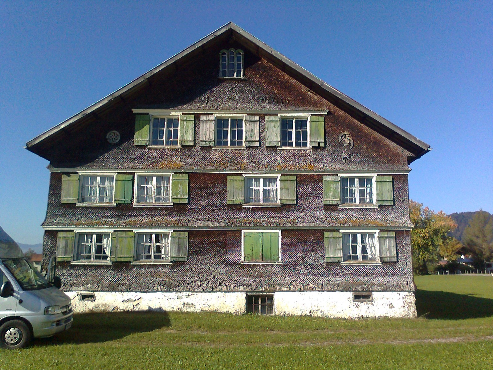 Haus Nenning Hittisau, vor der Sanierung, CR Hermann Nenning