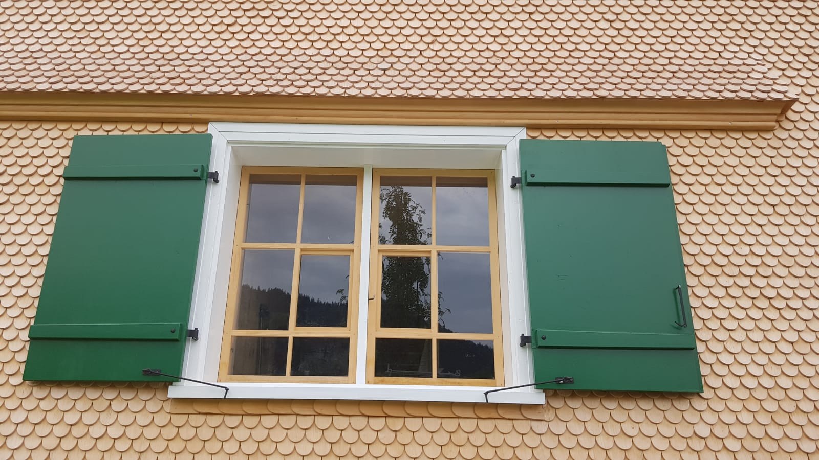 Haus Nenning Hittisau, nach der Sanierung, Fenster, CR Energieinstitut Vorarlberg
