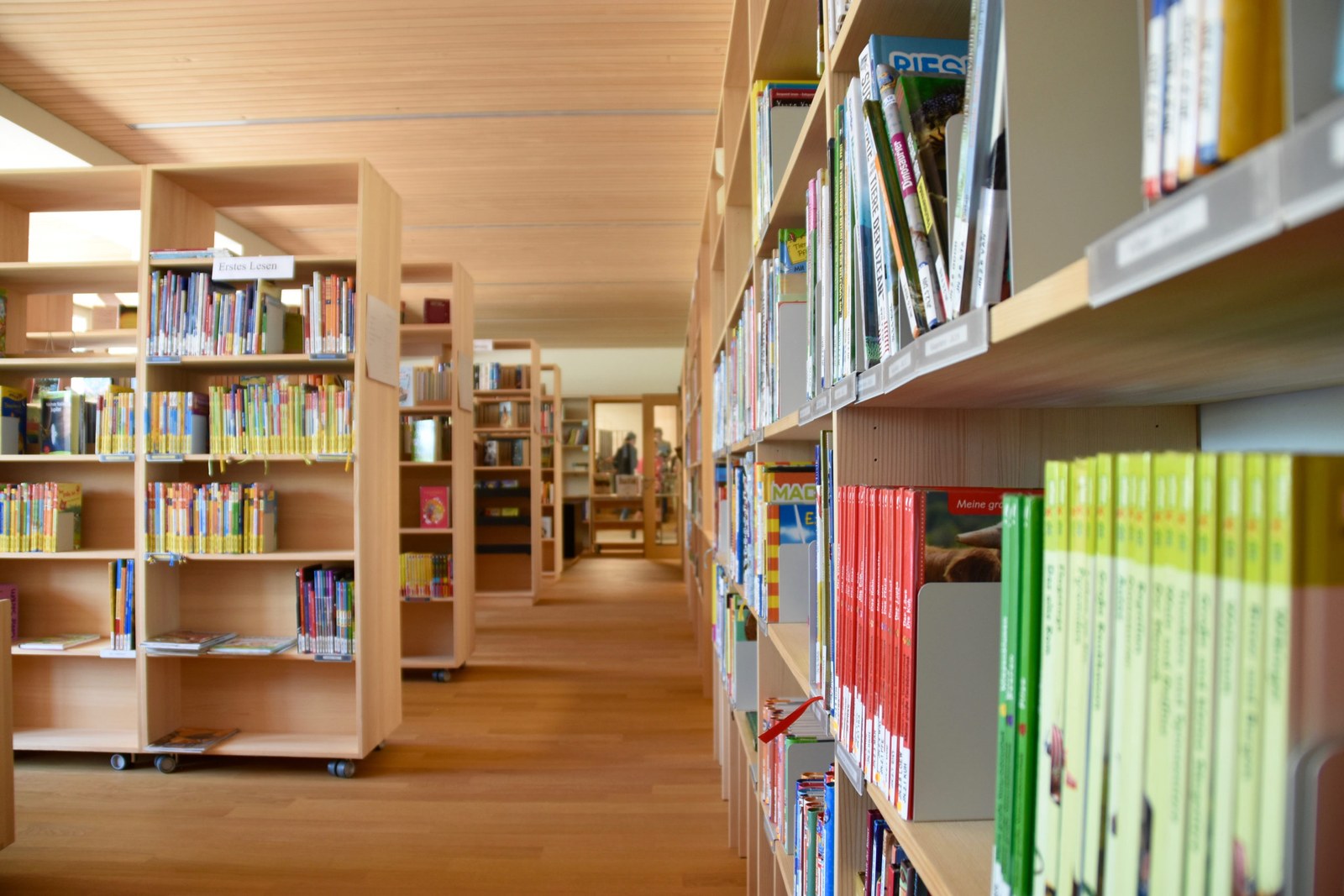 Schule Langenegg, Bibliothek, CR Caroline Begle